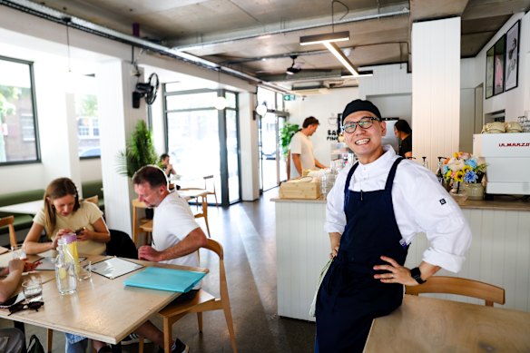 John Jeong’s background includes eight years working in French fine-dining restaurants.