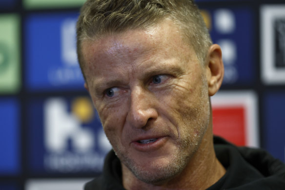Damian Hardwick speaks ahead of Richmond’s Anzac Eve match against Melbourne.