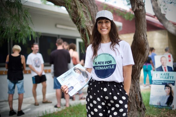 Independent candidate Kate Hulett.