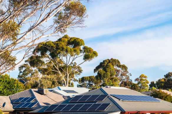 Questions are being asked about the state government’s rooftop solar trial for social housing. 