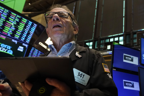 Wall Street closed lower on Friday amid fears the Israel-Gaza war. 