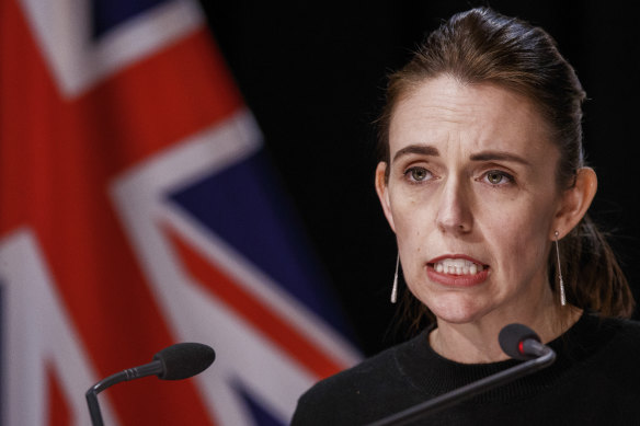 New Zealand Prime Minister Jacinda Ardern. 