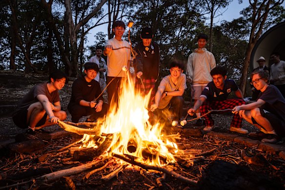 Students at North Sydney Boys know the key to success is by working together.