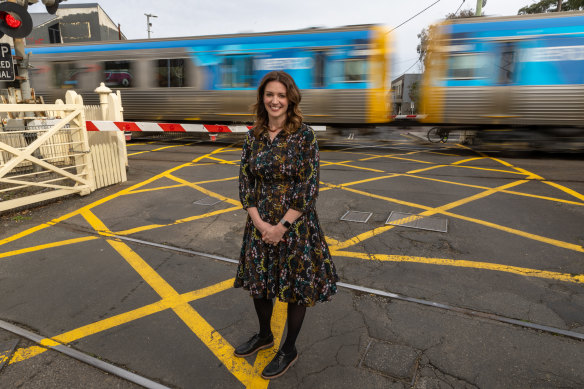 Local MP Katie Hall, whose family has been in the inner-west for six generations.
