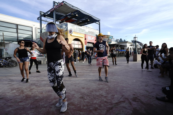 A dance class in San Diego, where over 30 patients have been diagnosed with the mutant COVID-19 strain. 