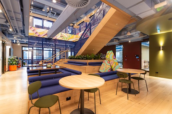 Atlassian’s new Melbourne office.