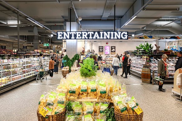 The new Coles Local supermarket in Glen Iris has extensive premium, deli-style offerings.