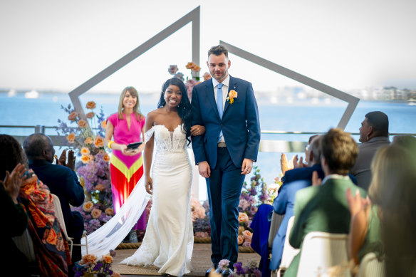 Cassandra and Tristan are the second couple to tie the knot in the first episode of season 11, enjoying a slightly less drama-fuelled wedding day.