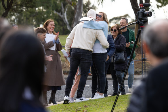 A home at 90 Price Street in Essendon sold under the hammer for $1.59 million at auction on Saturday.