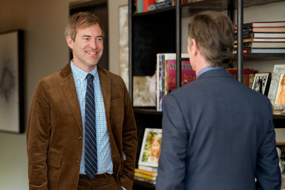 Mark Duplass as The Morning Show’s executive producer Chip Black.