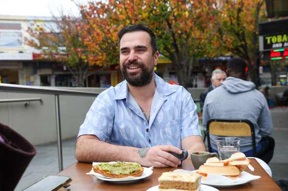 George Mladenov, the self-proclaimed king of Bankstown. 