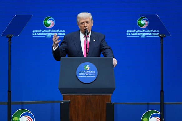 US President Donald Trump said “smart people” would appreciate his drive to bring in foreign workers to make chips.