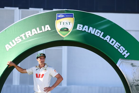Australian captain Pat Cummins speaking post match.