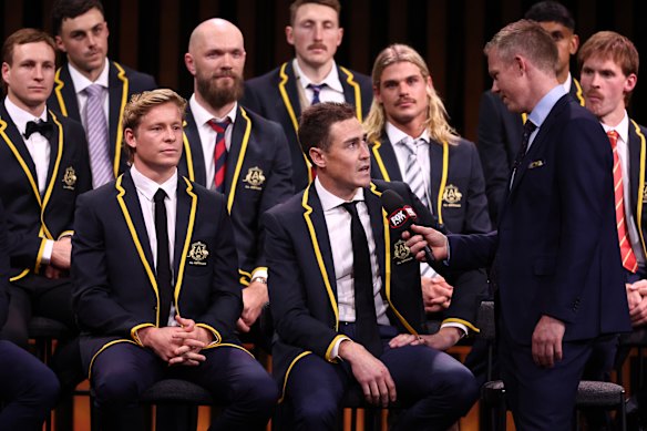 Jeremy Cameron was shocked at being named All-Australian captain for 2025.