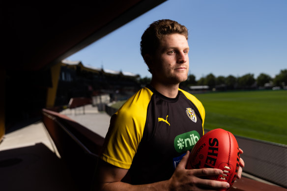 Jacob Hopper joined the Tigers in the off-season.