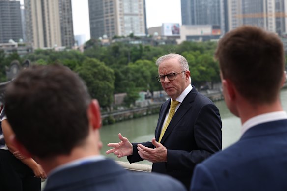 First Minister Anthony Albanese has been impressed by more than the pandas in Chengdu, 