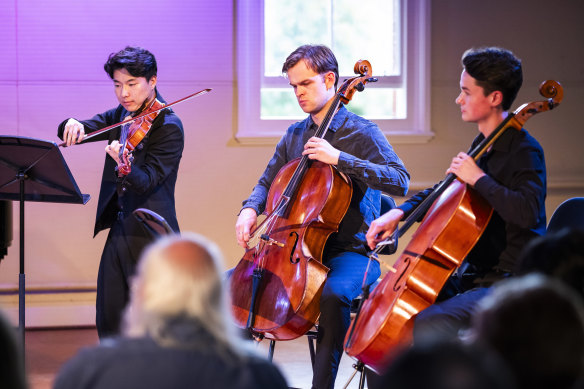 ANAM musicians performing as part of The Innovative Spirit of George Crumb.