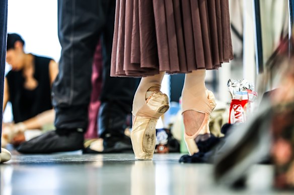 Rehearsals at the Australian Ballet for Oscar.