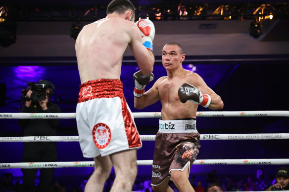 Tim Tszyu suffers a shock loss.