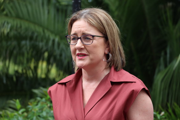 Victorian Premier Jacinta Allan earlier this week.