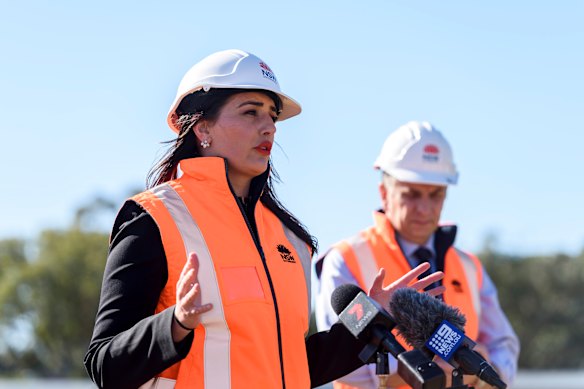 Eleni Petinos is one of seven women in the reshuffled NSW cabinet.