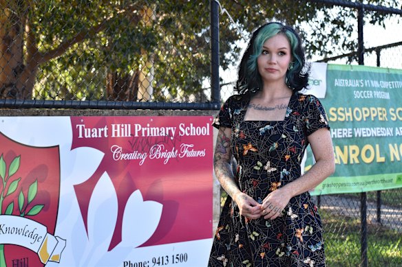 Tuart Hill Primary School parent Isobel Wallace. 