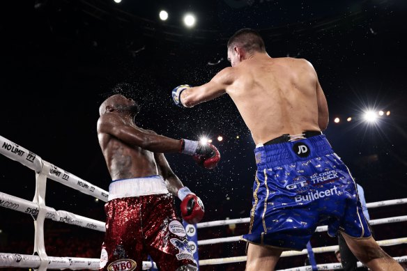 Tim Tszyu beat Tony Harrison by a knockout in March.