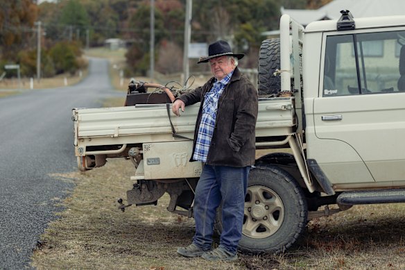 Barry McWhinney has lived in Torrington since 1989. He says if Keith Blessing is charged “you’re going to get a lot of noise from this community”. 