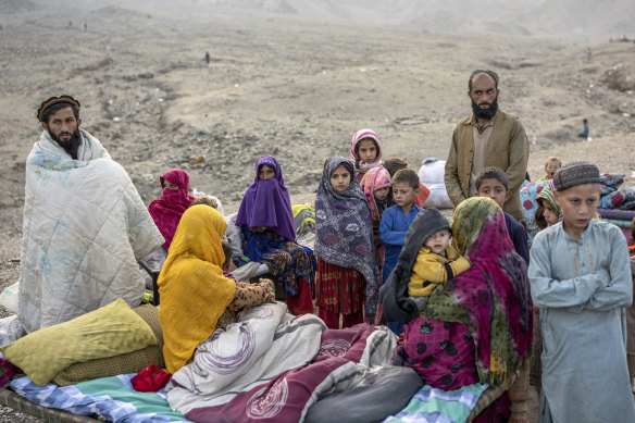 More than 335,000 people have already been forced back to Afghanistan from Pakistan.