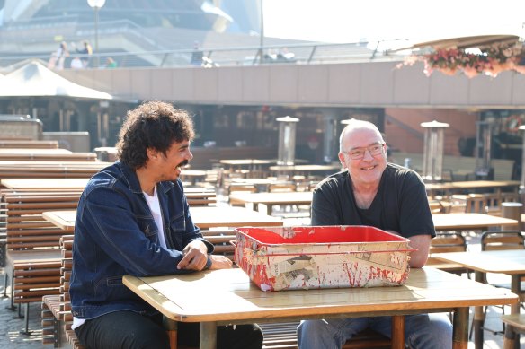 Tony Armstrong hears from Dave how a paint tray became the symbol of a daring anti-war protest.