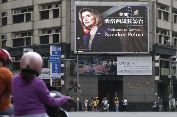 The latest tensions in Taiwan have followed a visit by US Speaker Nancy Pelosi.