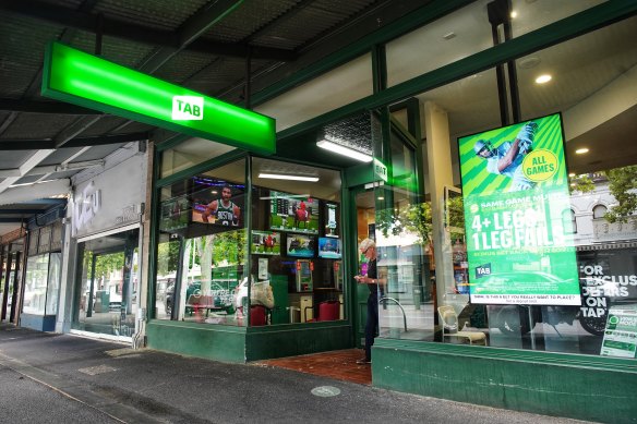 Tabcorp’s historical roots lie in the state-based monopoly TAB betting shops.