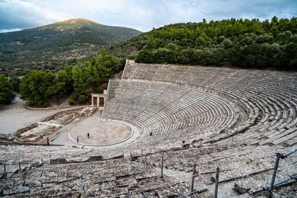 Ancient Theatre of the Asklepieion.