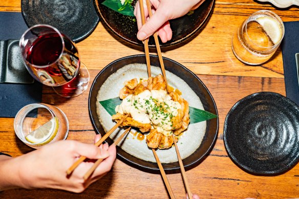 Kuzu serves izakaya-style snack plates.