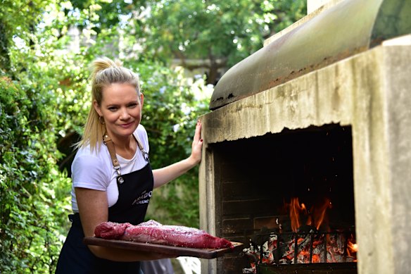 Grilling gets under way at the Asado Experience.