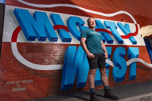 Chris Gooden, president of the Seddon Village Traders Association.