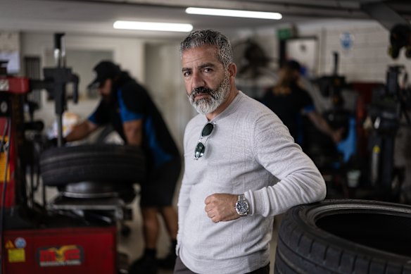 Sam Badra speaks about pothole damage