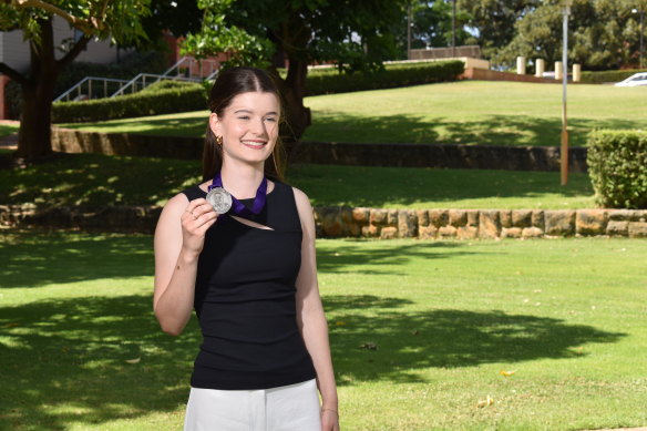 Beazley Medal winner Elena Latchem, from Methodist Ladies’ College.