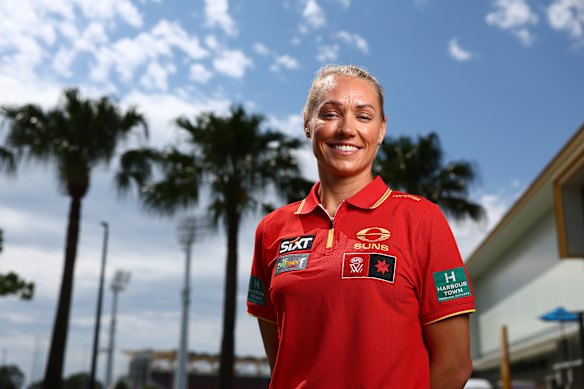Erin Phillips was appointed as Gold Coast general manager of women’s football late last year. 