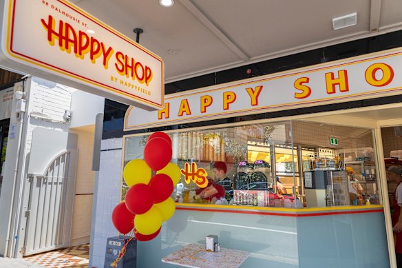 Happy Shop has opened next door to Happyfield in Haberfield. 