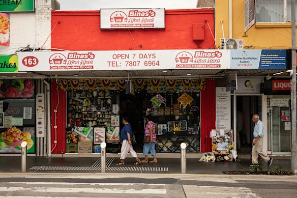 The usually humming suburb has been left reeling since the attack.