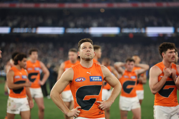 Toby Greene ponders what could’ve been after losing by the smallest of margins. 