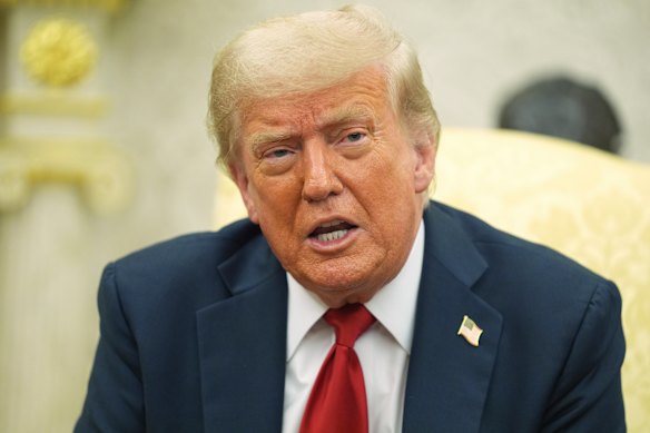 “I use trade for a lot of things, but it’s good for settling wars”: Donald Trump threatened tariffs on Russian trading partners.