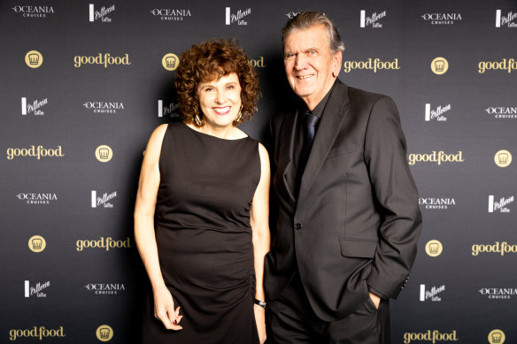 Good Food Guide reviewers Jill Dupleix and Terry Durack.