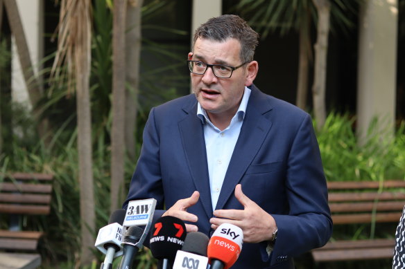 Daniel Andrews is looking to Canberra to help it out of its growing budget woes. 
