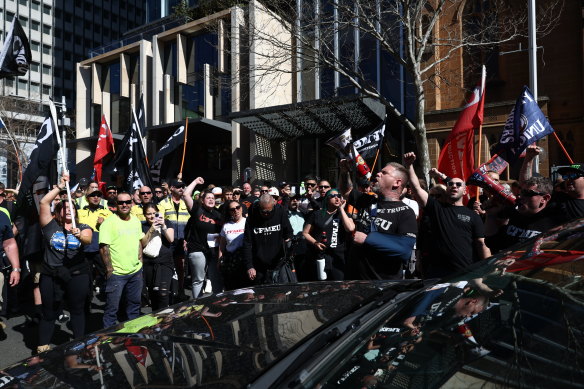 CFMEU rally - Figure 6