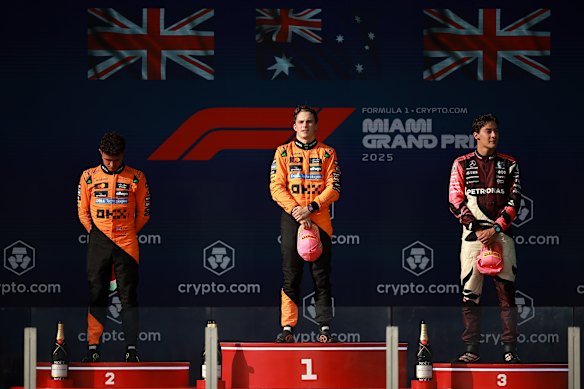 Oscar Piastri wins Miami 