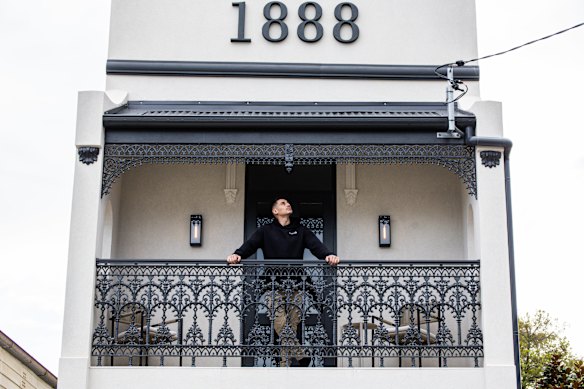 Niko Fotopoulos transformed a once-derelict Petersham home.
