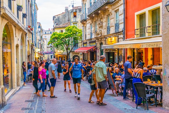 A city made for strolling.