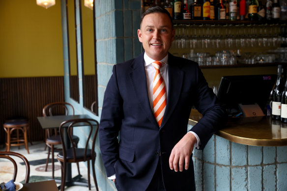 “How about lunch at my restaurant?“: Cooley at Sella Venetica in Randwick.